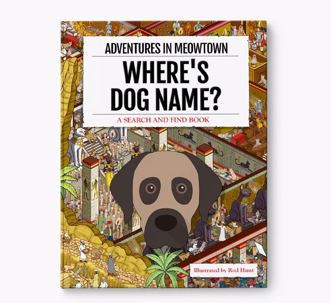 Personalised Anatolian Shepherd Dog Book: Where's Anatolian Shepherd Dog? Volume 2